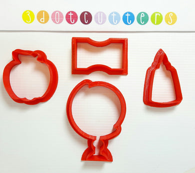 School Cookie Cutter Set